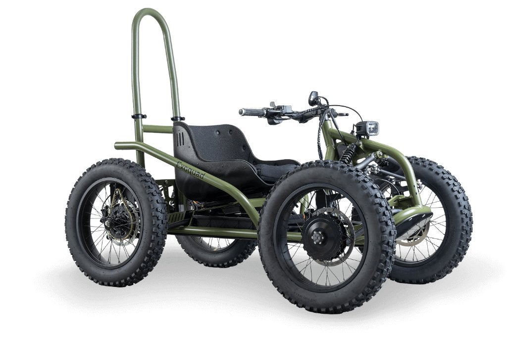 Exoquad 4WD, elektrische Quad, Motoren, 11 kW of minder