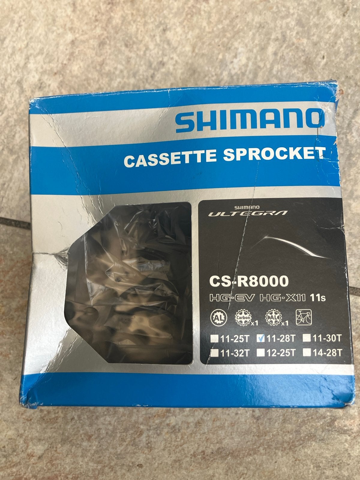 Shimano Ultegra CS-R8000 Cassette Sprocket 11-28T, Fietsen en Brommers, Ophalen of Verzenden, Derailleur of Ketting, Racefiets