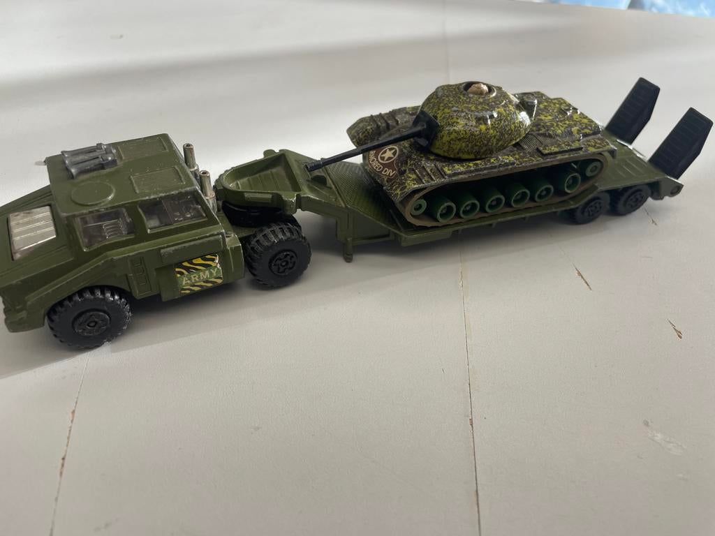 Watchbox Dieplader met Tank Speelgoedset, Ophalen of Verzenden, Gebruikt