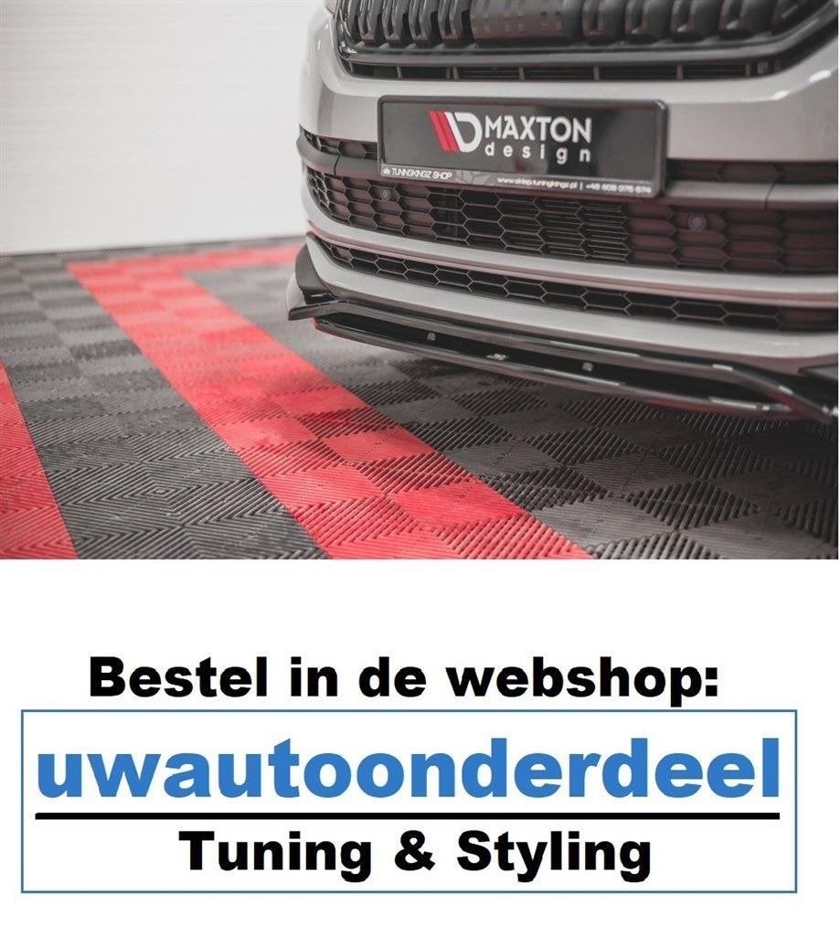 Maxton Design Skoda Kodiaq RS Spoiler Lip Splitter, A.parts@hotmail.nl, Trasmolenlaan 12 3447 GZ Woerden, Verzenden, Nieuw