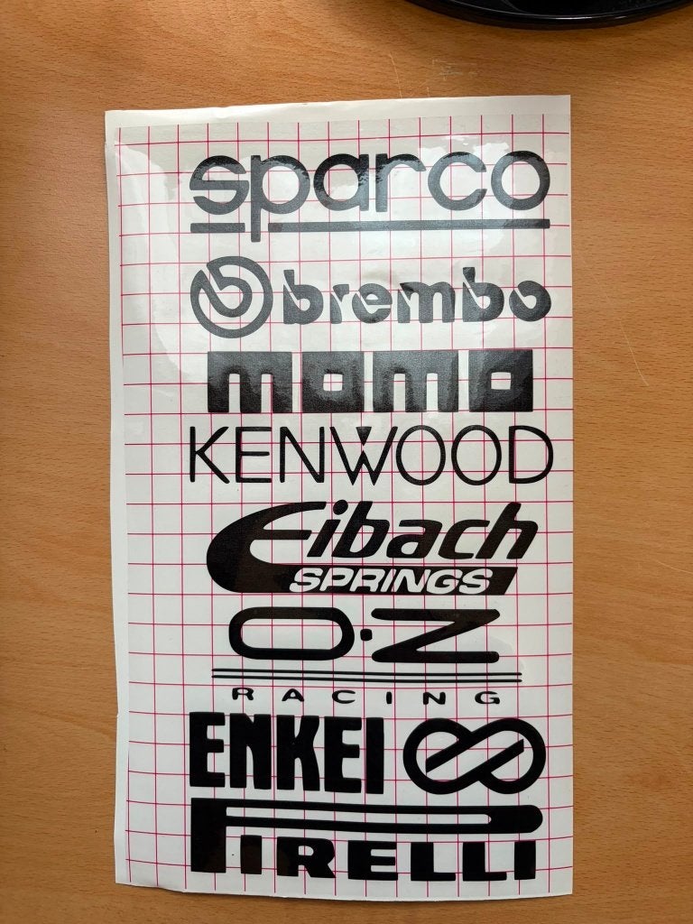 Race-Ready Decal Set: Iconische Motorsport Merken, Ophalen of Verzenden