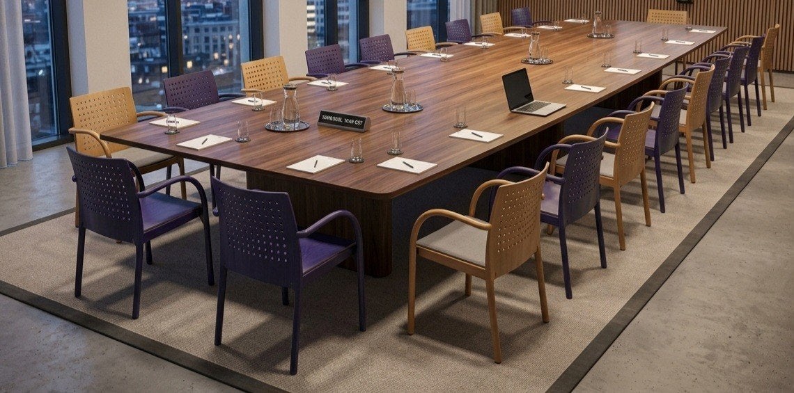 590 x vergaderstoelen zaal kerk evenement stoelen Thonet, Blauw, Ophalen of Verzenden, Zo goed als nieuw, Vijf, Zes of meer stoelen