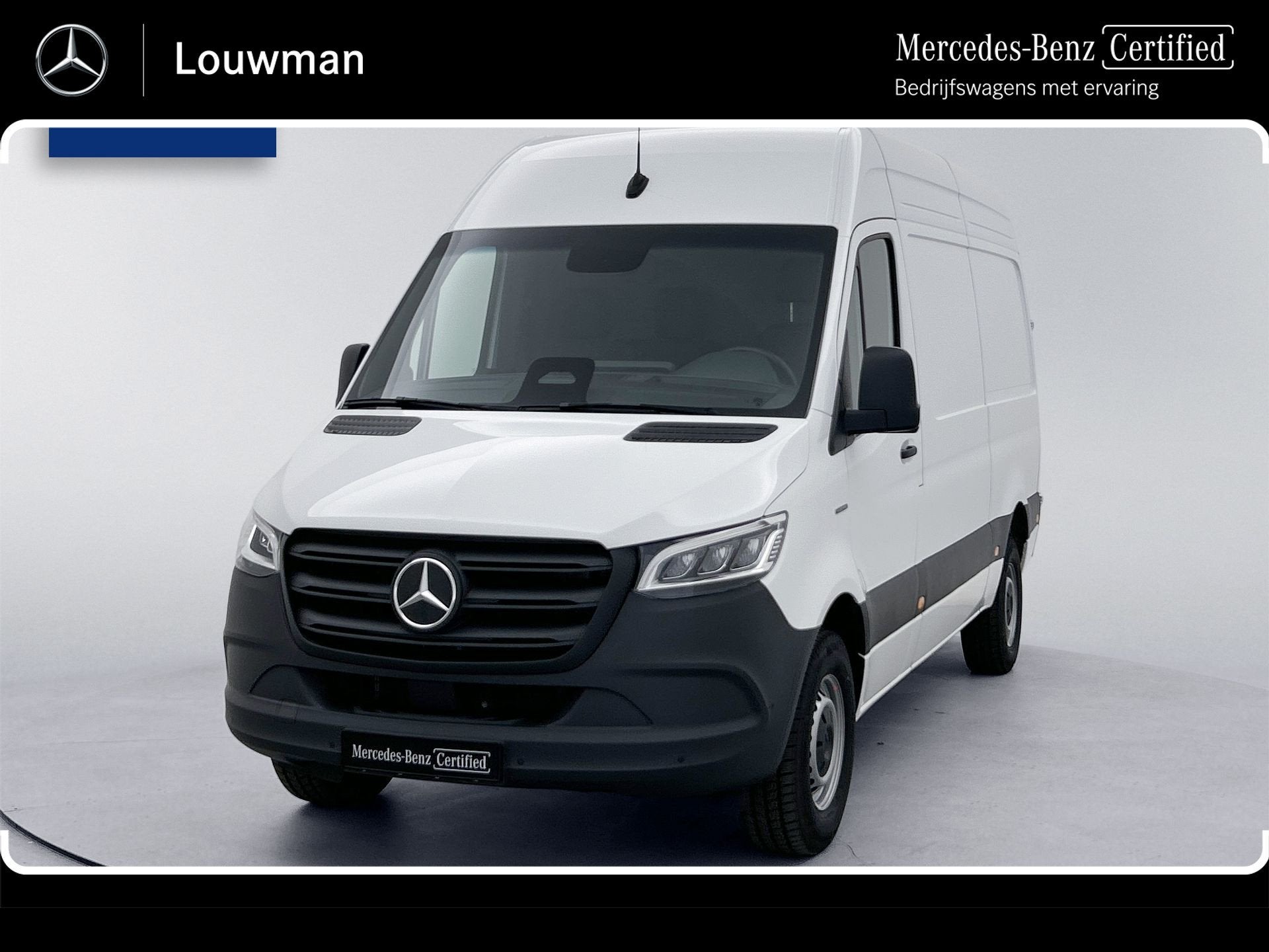 Mercedes-Benz eSprinter 314 L2H2 Pro 81kWh Led koplampen Bet, Auto's, Automaat, Gebruikt, Zwart, Wit