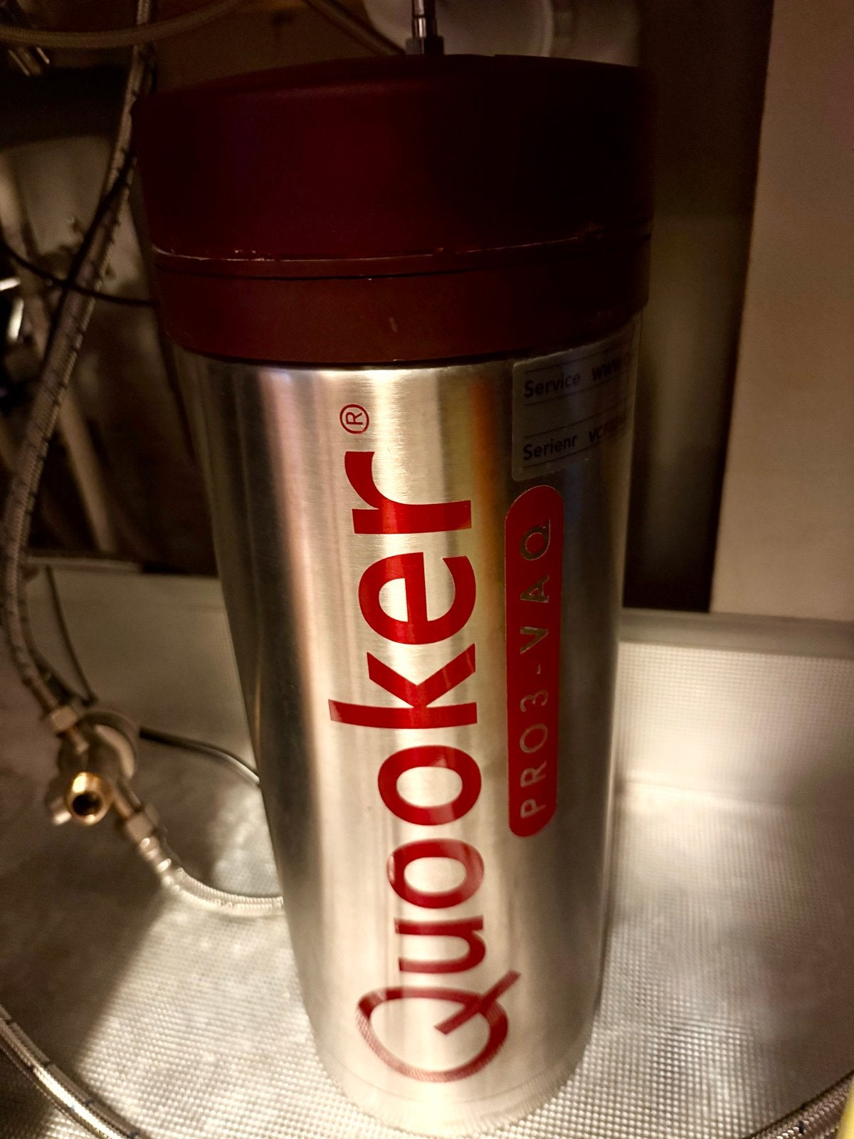 Quooker PRO 3 VAQ reservoir met kokendwaterkraan, Ophalen of Verzenden, Gebruikt