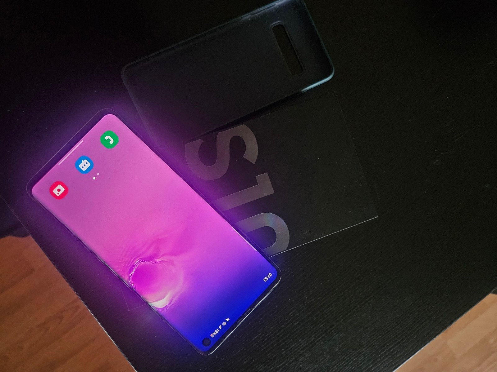 Samsung S10 - 128GB - Barstje achterop veder prima, Telecommunicatie, Mobiele telefoons | Samsung, Ophalen, Gebruikt, Zwart, Touchscreen