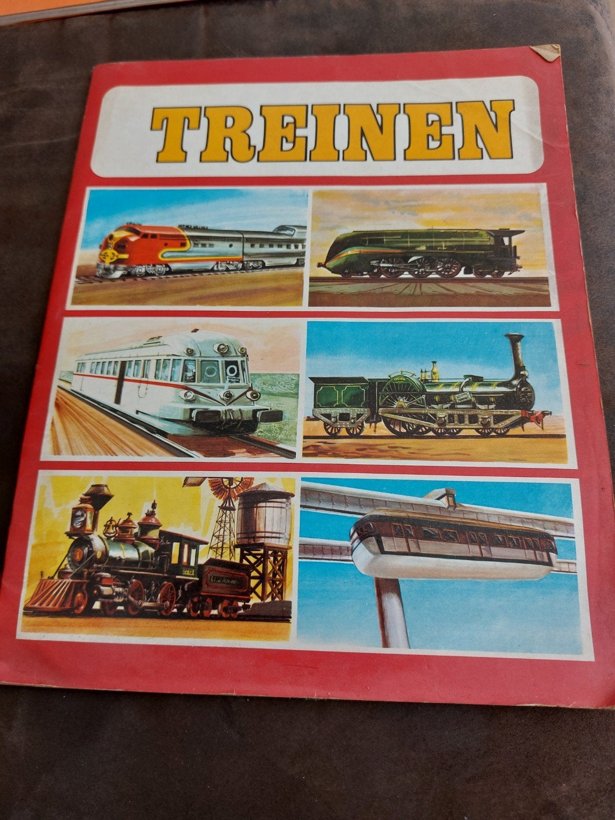 treinen plakboek, Ophalen of Verzenden, Gebruikt, Trein