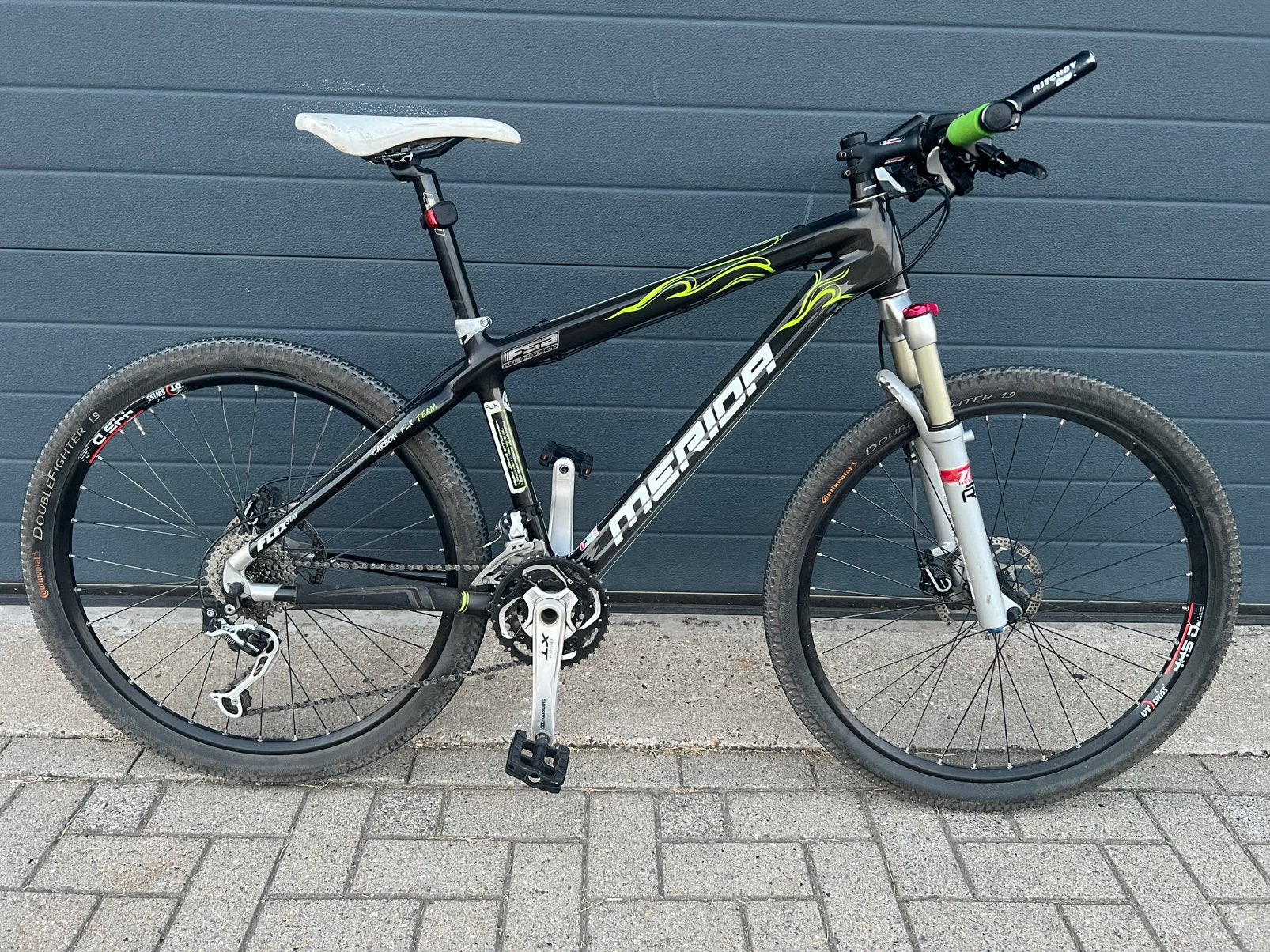 Merida carbon Team FLX 16 inch Shimano XT disc, Minder dan 45 cm, Hardtail, Merida, Ophalen of Verzenden