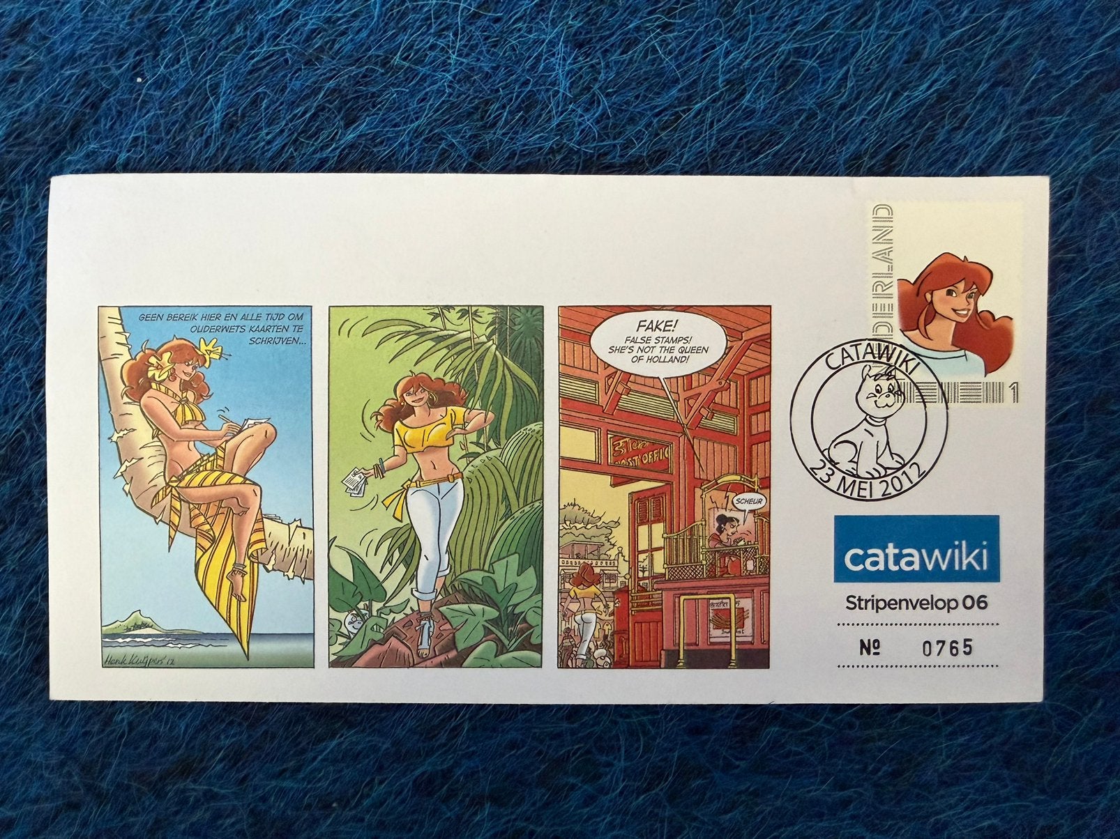 Catawiki Stripenvelop 06 Franka Postfris Nieuwstaat, Eén stripboek, Ophalen of Verzenden, Nieuw