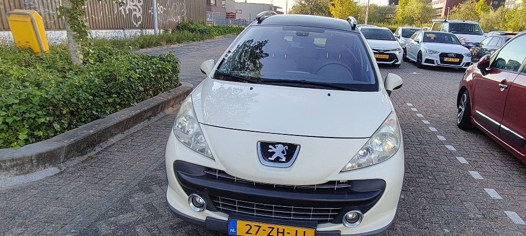 Peugeot 207 1.6 16V SW Outdoor 2008 Beige, Beige, 4 cilinders, Stationwagon, Handgeschakeld