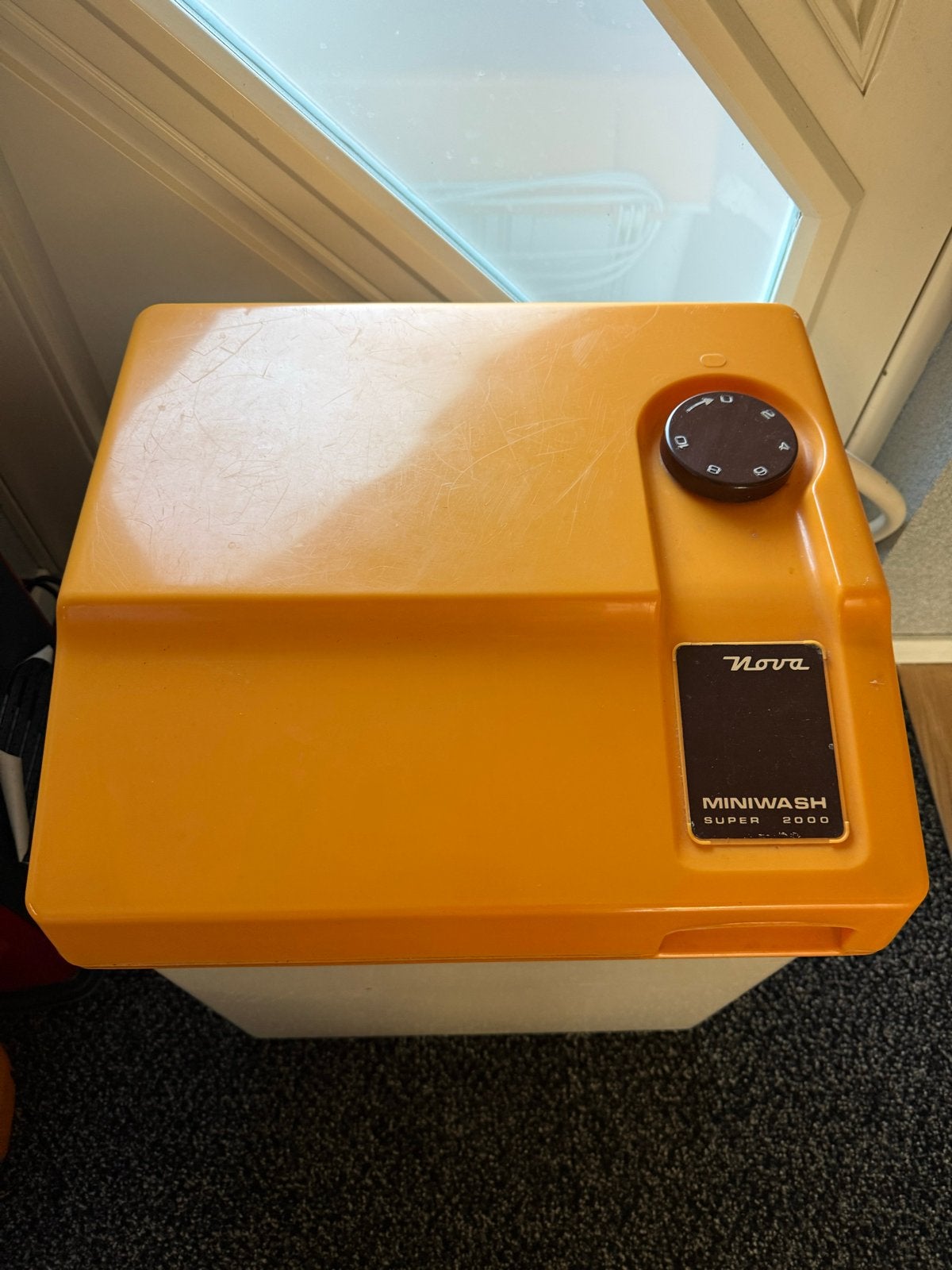 Nova miniwash Camping Wasmachine - nieuwstaat, Caravans en Kamperen, Ophalen of Verzenden, Zo goed als nieuw