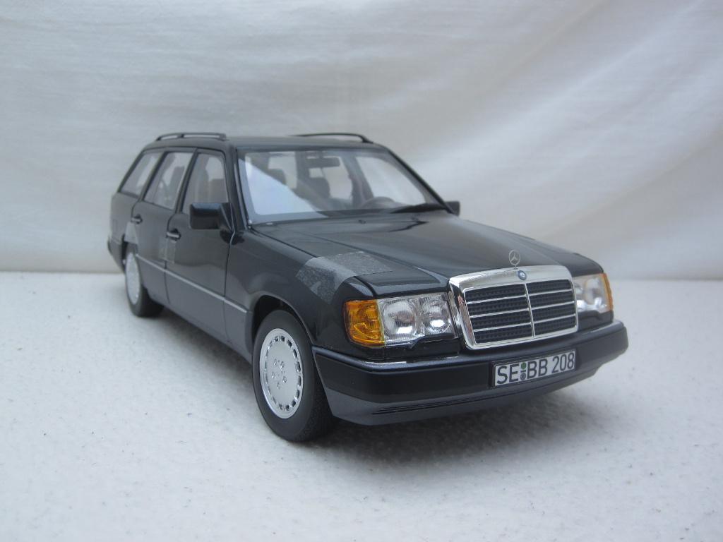 Mercedes-Benz s124 300D T-model 1990 1:18 Norev, Ophalen of Verzenden, Nieuw, Auto, Norev
