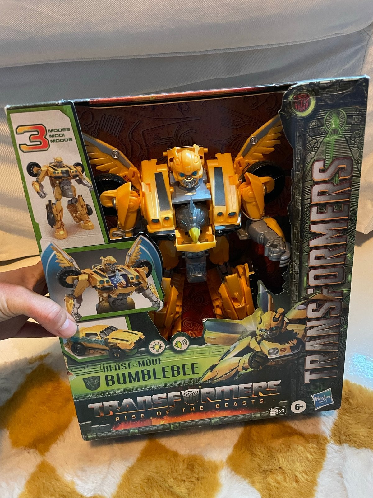 Grote Transformers Beast Mode Bumblebee - Nieuw in doos, Kinderen en Baby's, Ophalen of Verzenden, Nieuw