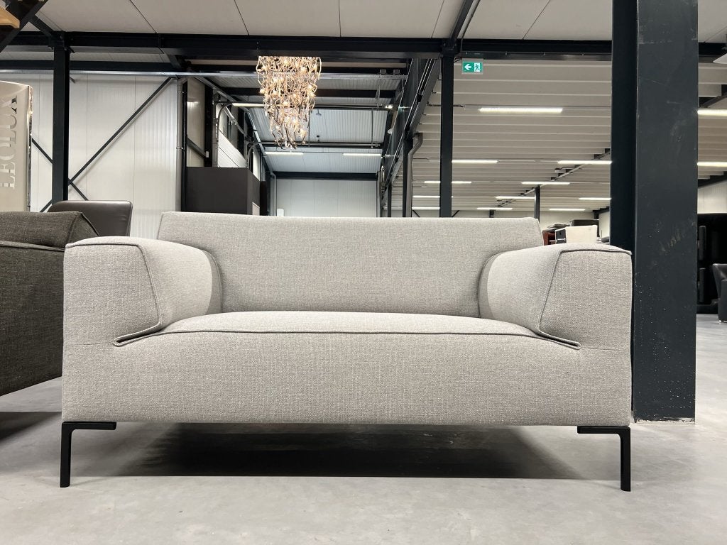 Nieuw Design on Stock Bloq Loveseat grijs stof Design Bank, 75 tot 100 cm, Ophalen of Verzenden, Rechte bank, Contactformulier