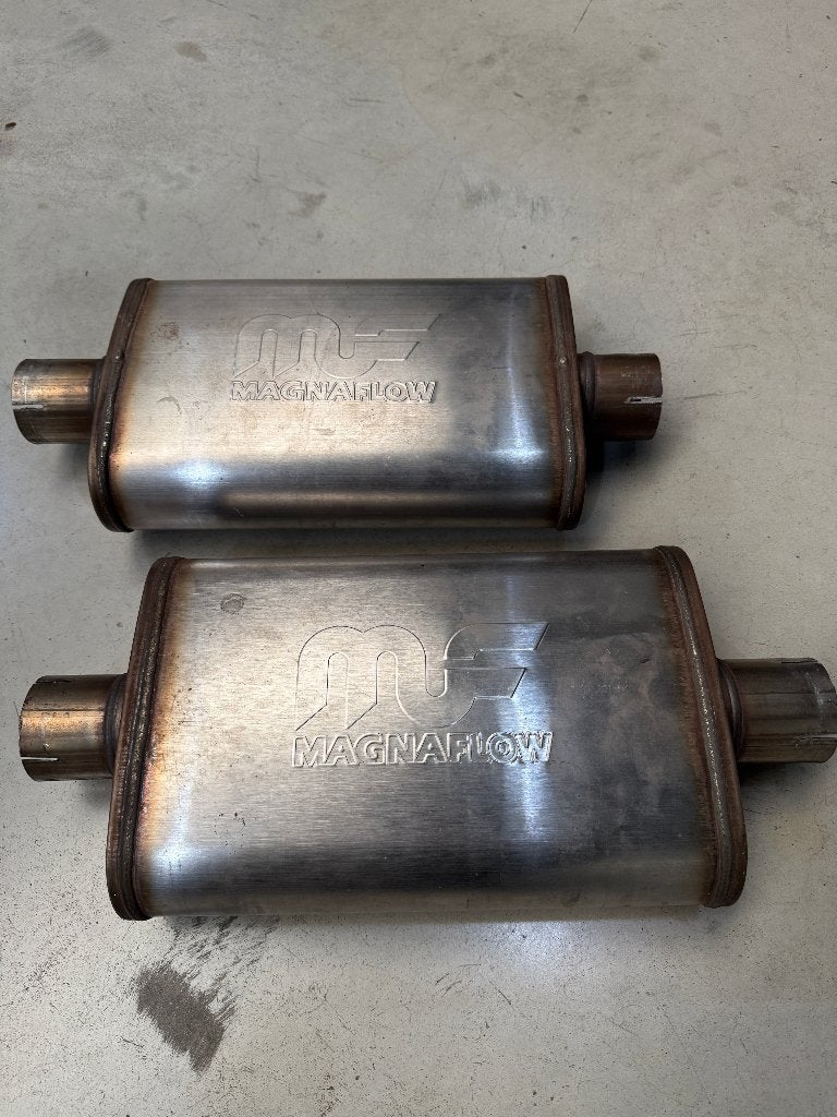 2x z.g.a.n. Magnaflow dempers, Ophalen, Gebruikt