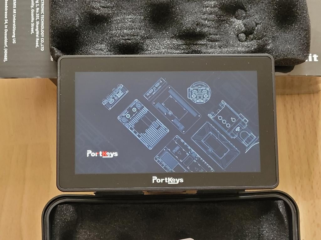 Portkeys BM5III WR monitor 5.5" 2200nit HDMI/3G-SDI, LED, Zo goed als nieuw, Ultra HD (4K), Portkeys