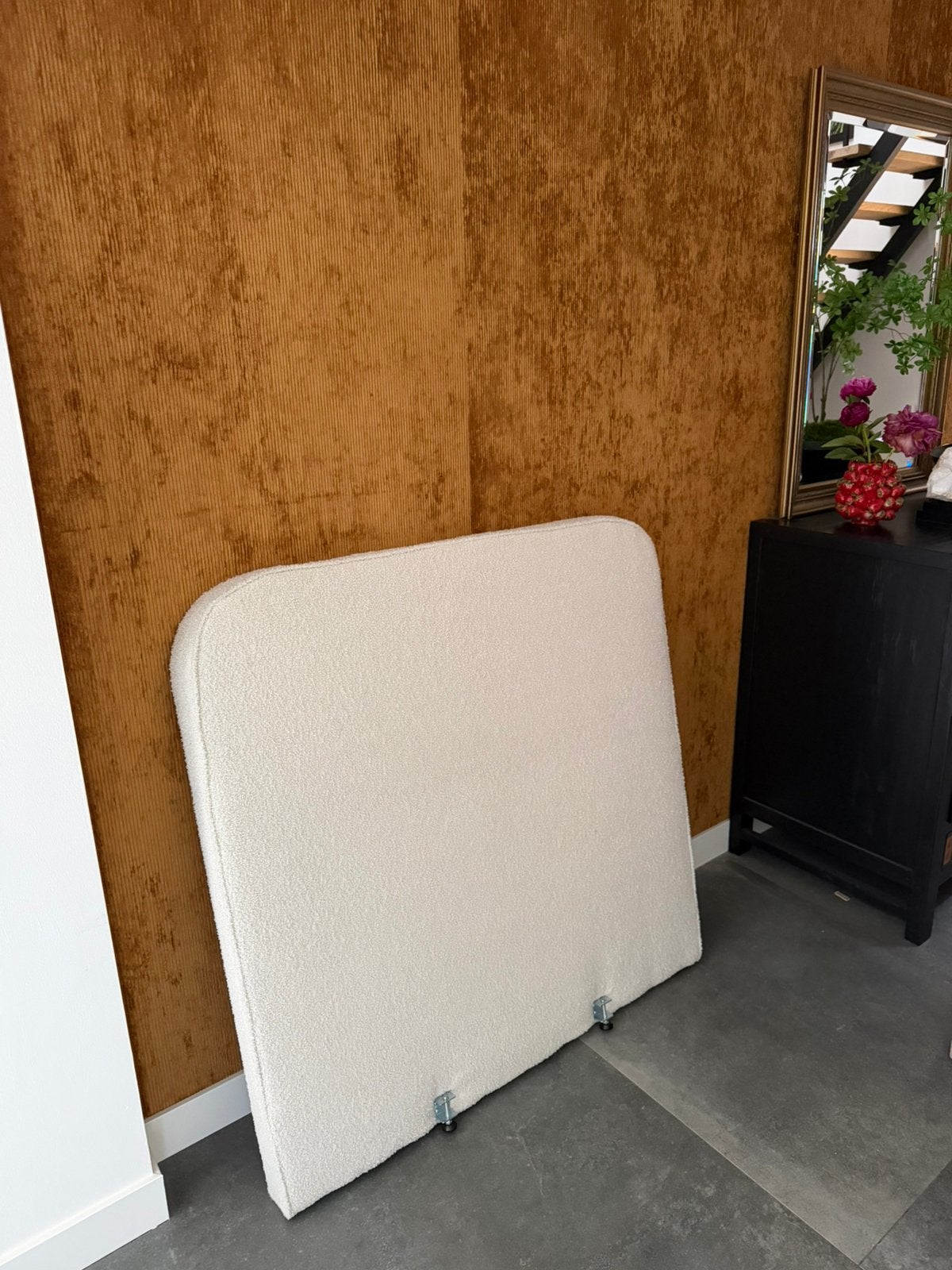 Hoofdbord eenpersoonsbed, Ophalen, Eenpersoons, Zo goed als nieuw, 120 cm