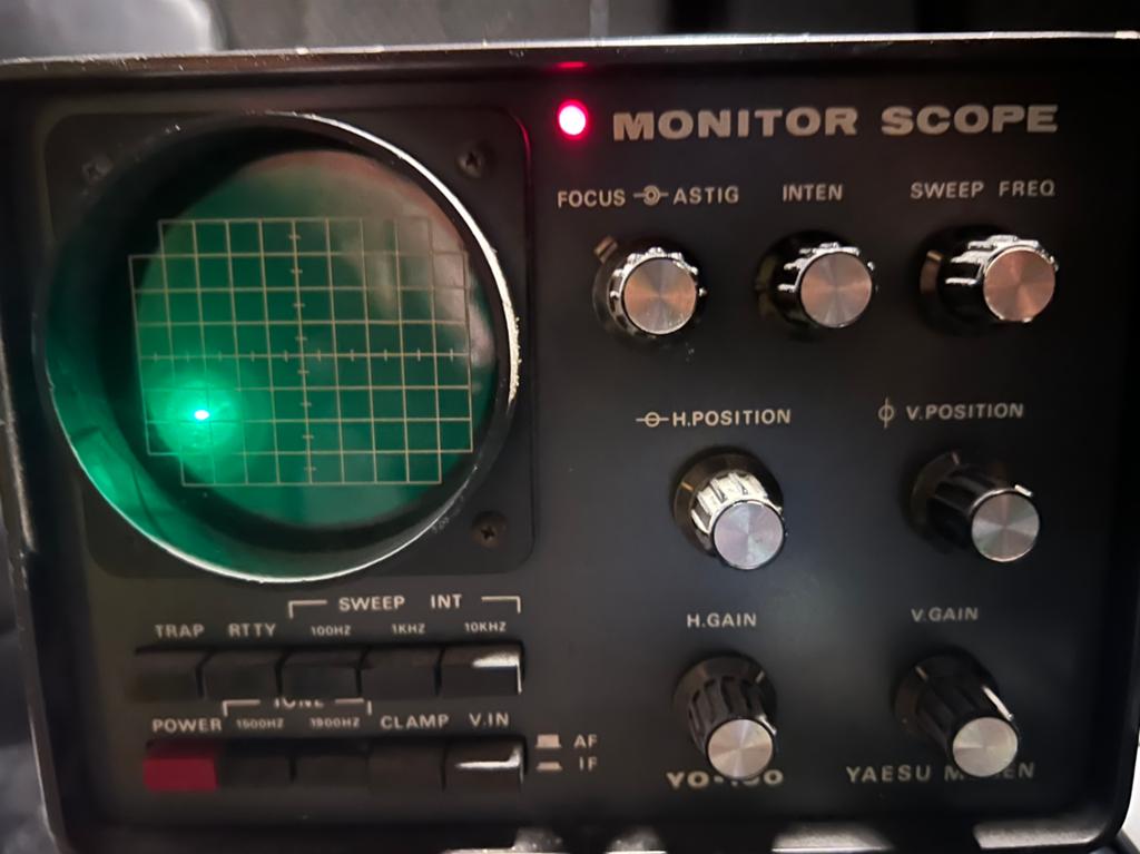 Vintage Yaesu Musen YO-100 Monitor Scope - Zeldzaam!, Ophalen of Verzenden, Gebruikt