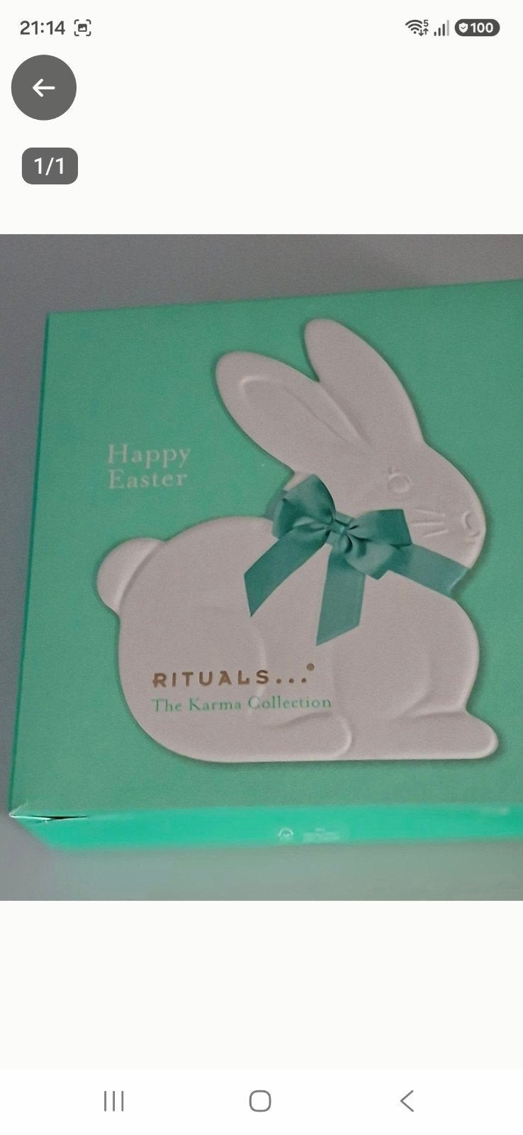 paas giftset rituals, Ophalen of Verzenden