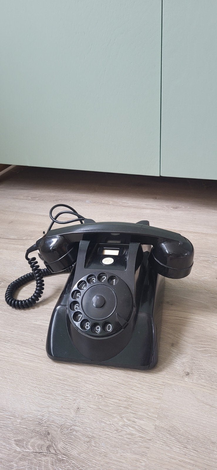 Vintage Telefoon met Draaischijf, Ophalen of Verzenden, Gebruikt, Met draaischijf