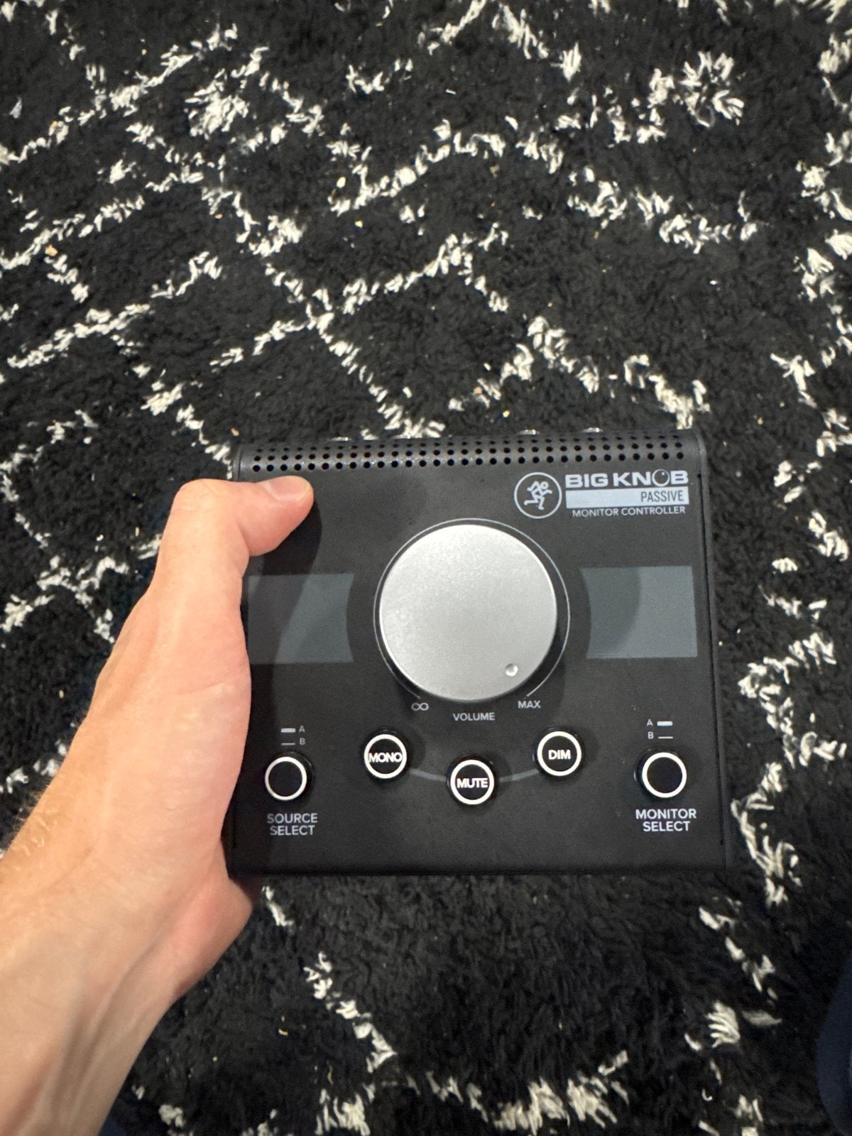 Mackie Big Knob Passive Monitor Controller, Ophalen of Verzenden, Zo goed als nieuw, Minder dan 5 kanalen