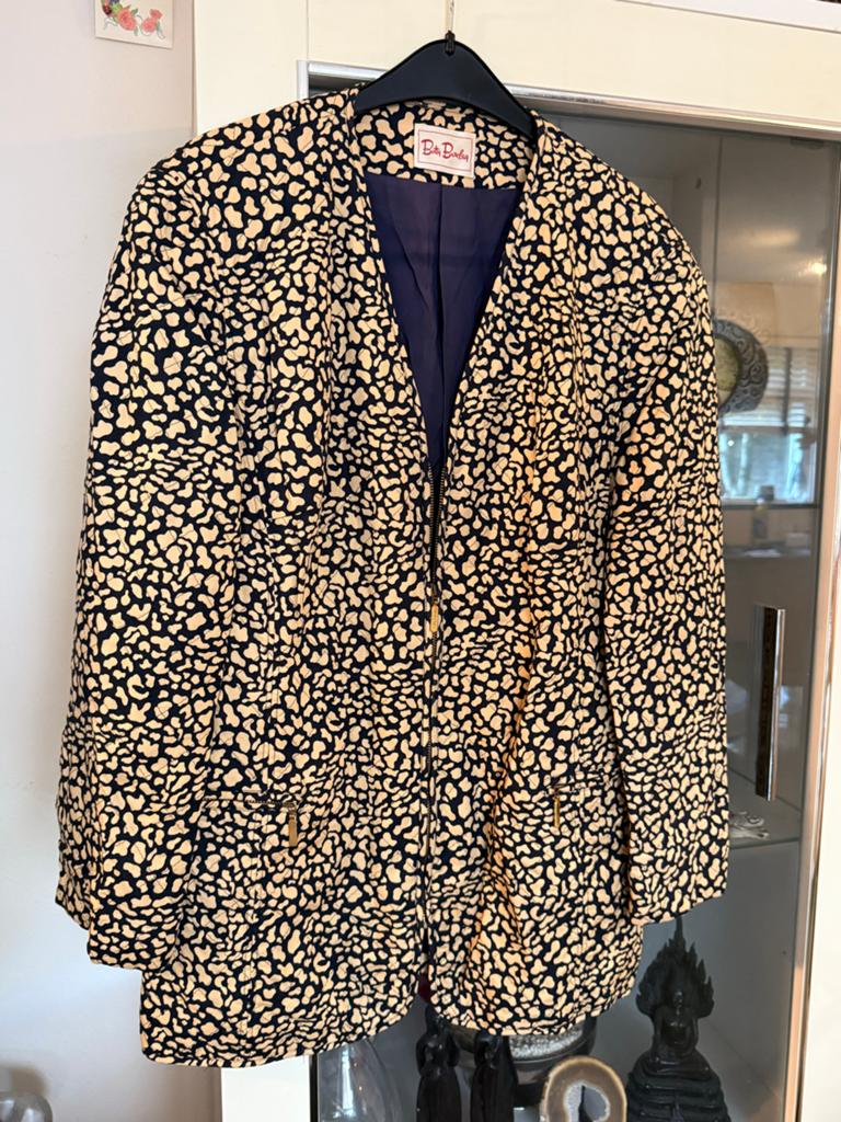 Betty Barclay Jasje met Luipaardprint - Maat 40, Ophalen of Verzenden, Zo goed als nieuw, Maat 38/40 (M), Zwart