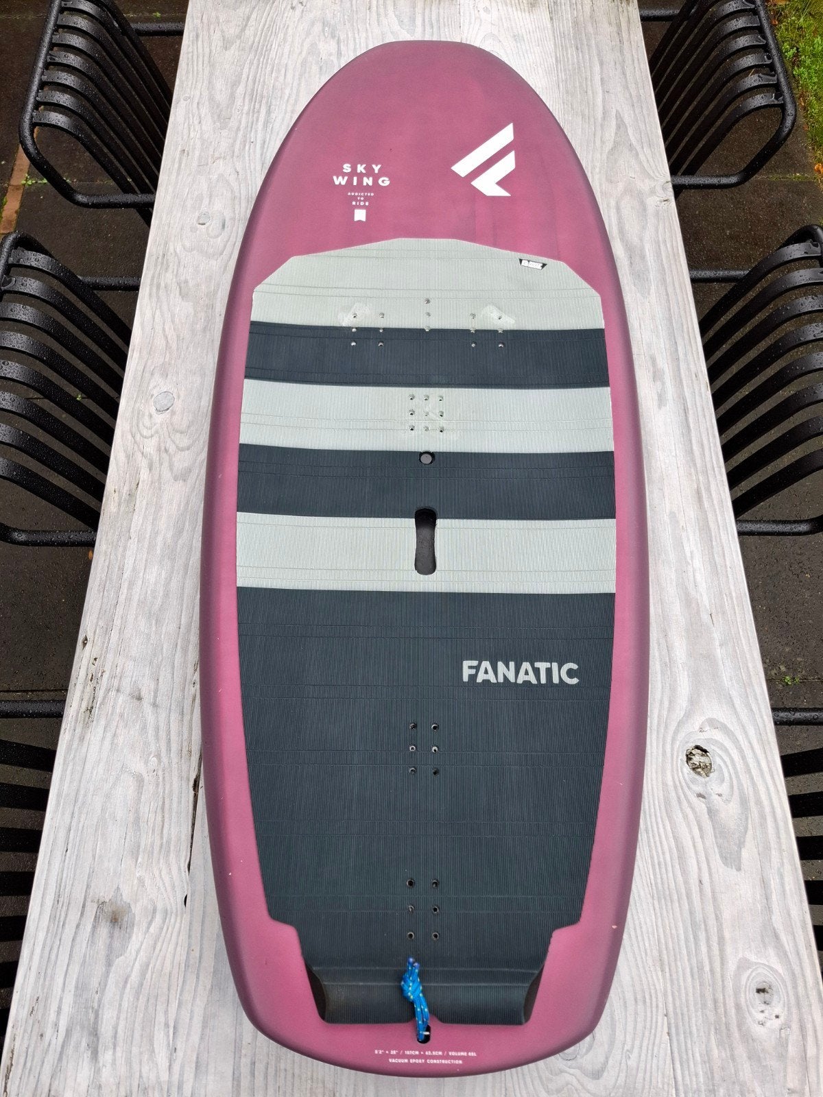 Fanatic Sky Wing 5'2" / 85 liter Wingfoil Board, Ophalen of Verzenden, Zo goed als nieuw, Shortboard