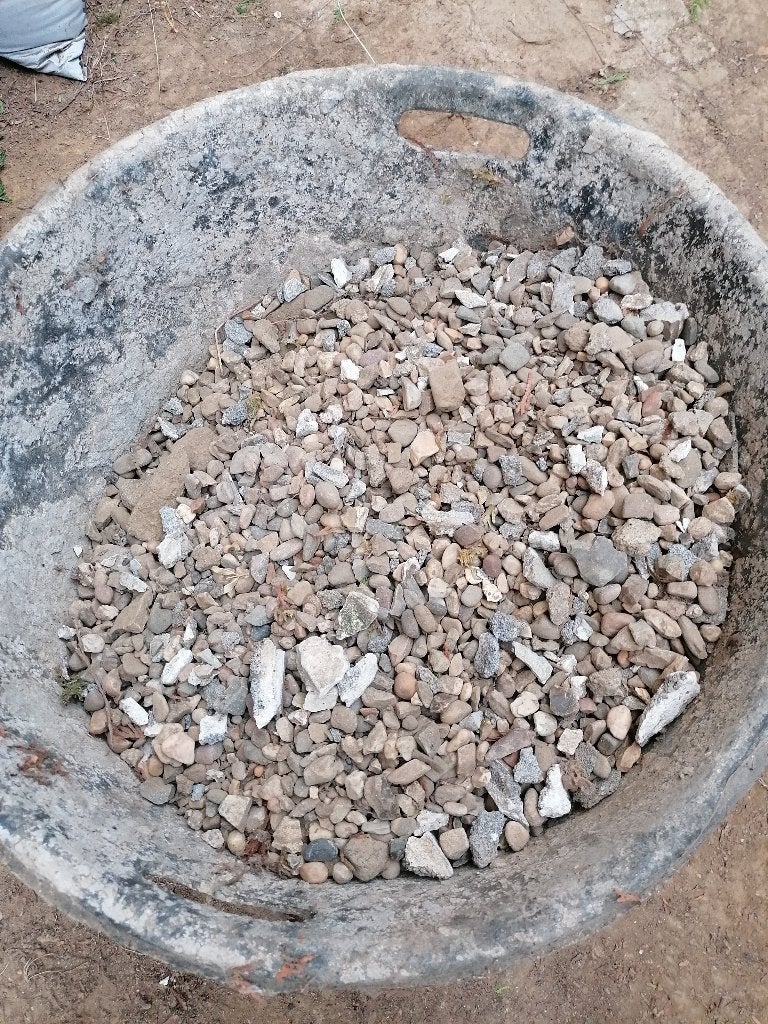 Grind / menggranulaat, Ophalen