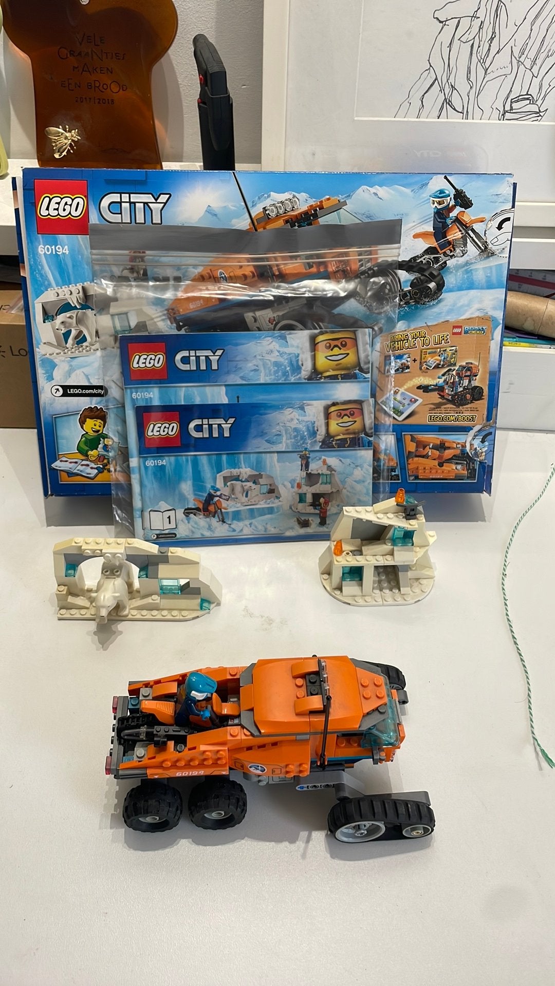 Lego arctic set 60194, Lego, Inclusief accessoires, Ophalen of Verzenden, Zo goed als nieuw