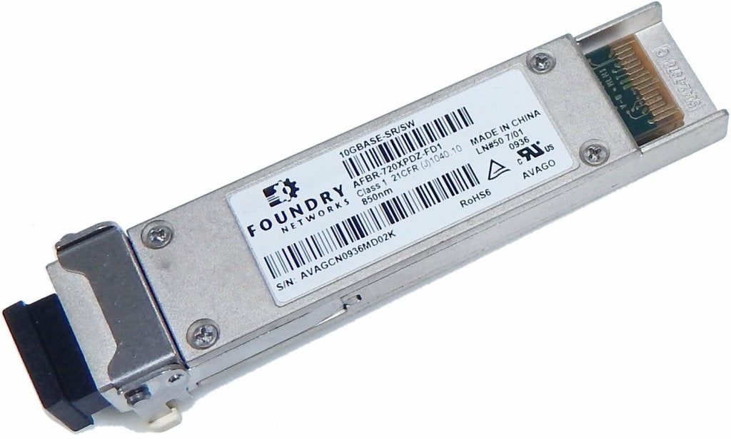 Foundry Networks 10G-XFP-SR Tranceiver, Niet ingevuld, Niet ingevuld, Niet ingevuld