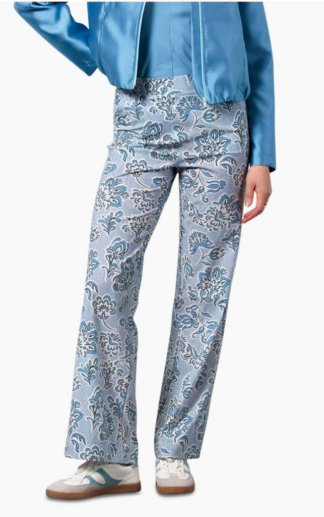 Studio Anneloes Marilon dnm Flower blauw S travelstof light, Kleding | Dames, Studio Anneloes, Blauw, Ophalen of Verzenden, Zo goed als nieuw