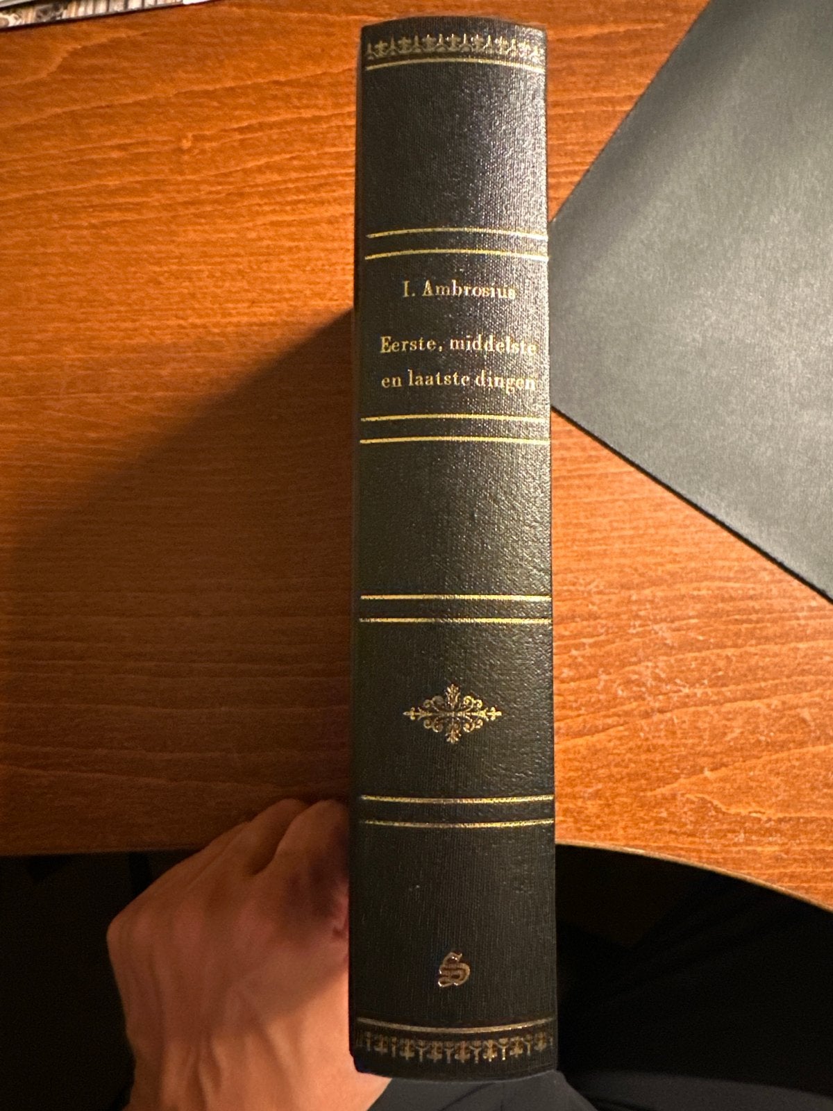 I. Ambrosius - Eerste, middelste en laatste dingen, Ophalen of Verzenden, Zo goed als nieuw, Christendom | Protestants