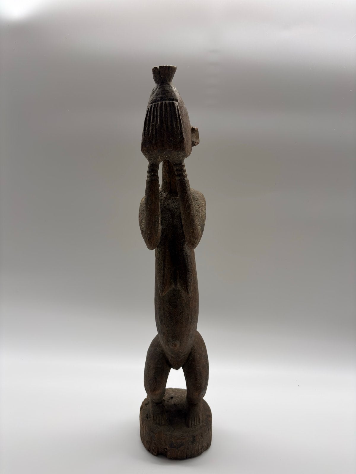 Beautifull Dogon Figure, Antiek en Kunst, Hout, Bruin, Afrika, Ophalen of Verzenden