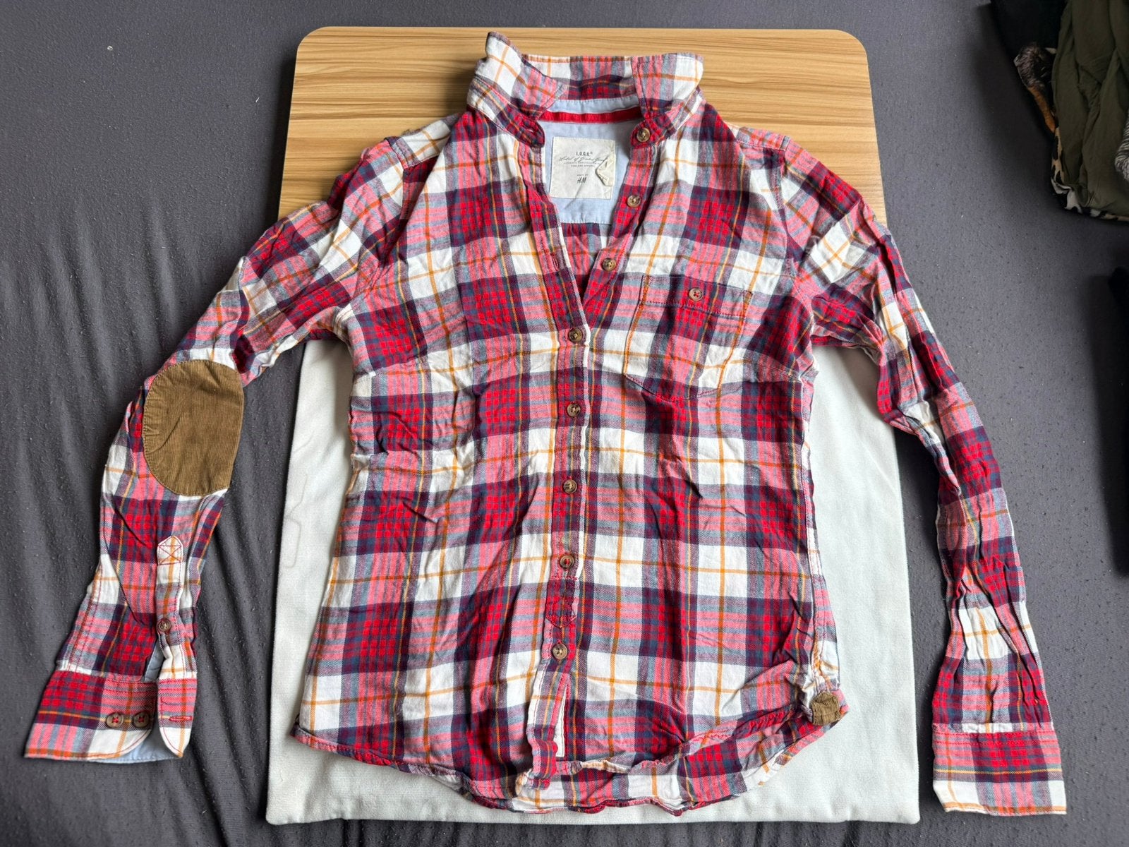 Leuke geblokte blouse houthakkers blouse maat 34, Ophalen of Verzenden, Zo goed als nieuw, Maat 34 (XS) of kleiner
