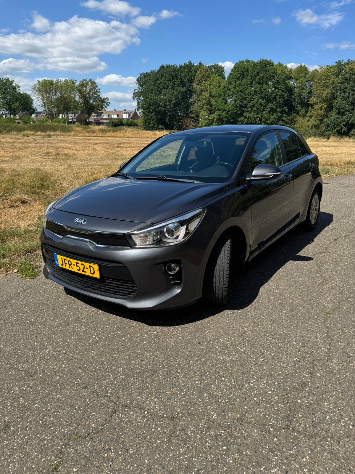 Kia Rio 1.2 Cvvt 85pk Eco Dynamics 5D (my12) 2018 Grijs, 83 pk, 4 cilinders, 1010 kg, Handgeschakeld
