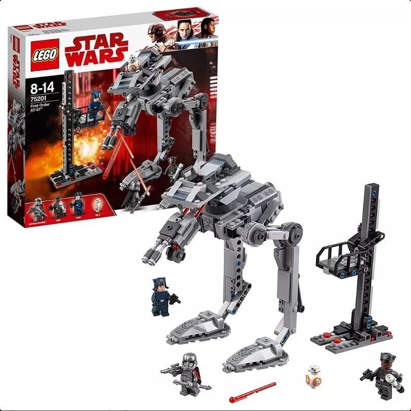 Lego Star Wars 75201 First Order AT-ST NIEUW, Star Wars, Lego, Nieuw, Ophalen of Verzenden
