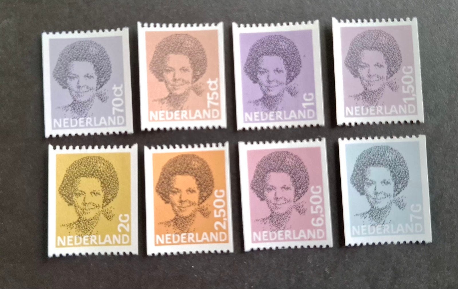 Nederland 1981-1990 nvph nr 1238a-1251a Koningin Beatrix, Ophalen of Verzenden, Postfris