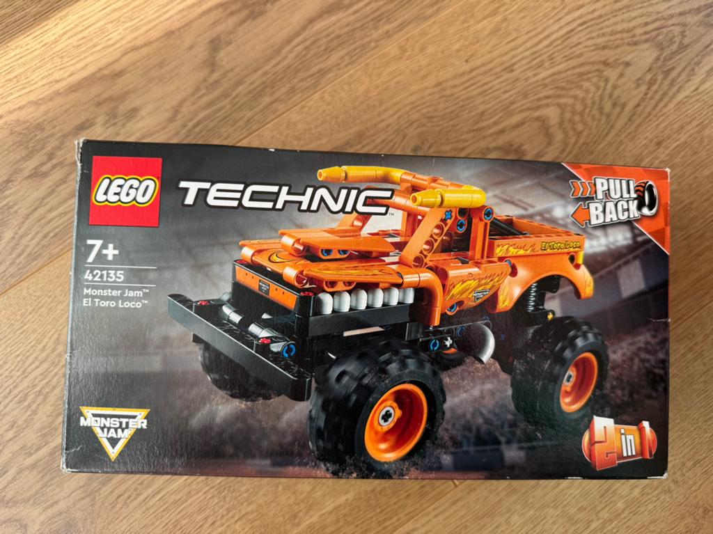 LEGO Technic Monster Jam El Toro Loco 42135, Ophalen, Zo goed als nieuw