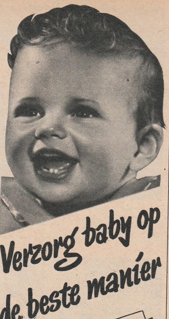 Retro reclame 1949 Castella Nijmegen overvette kinderzeep, Verzamelen, Retro, Verzenden, Overige typen