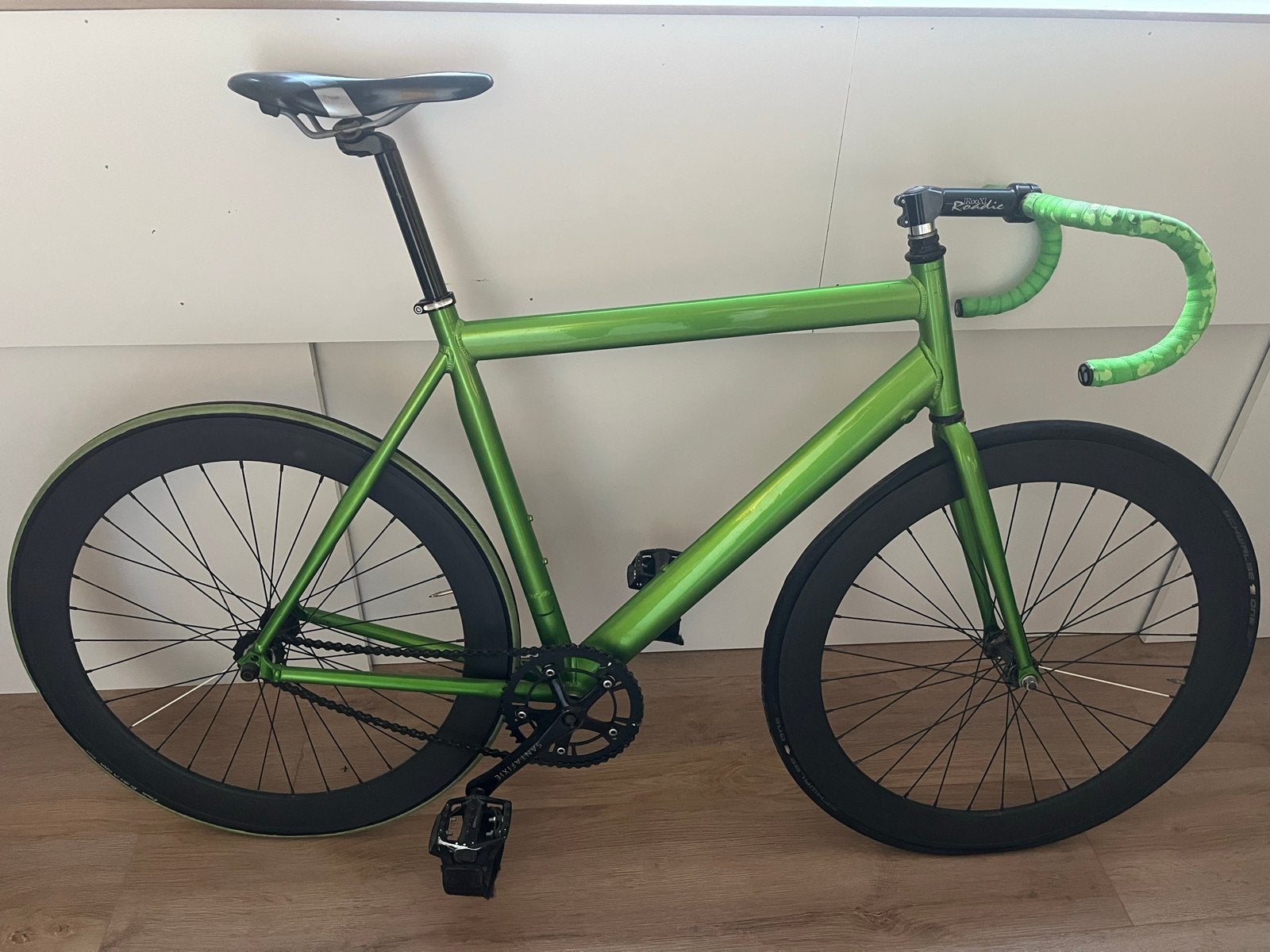 Fixie fiets - Groen - Onderhoud nodig, Ophalen, Gebruikt, Overige merken