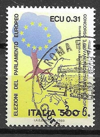 ITALIE 1989, Ophalen of Verzenden, Gestempeld