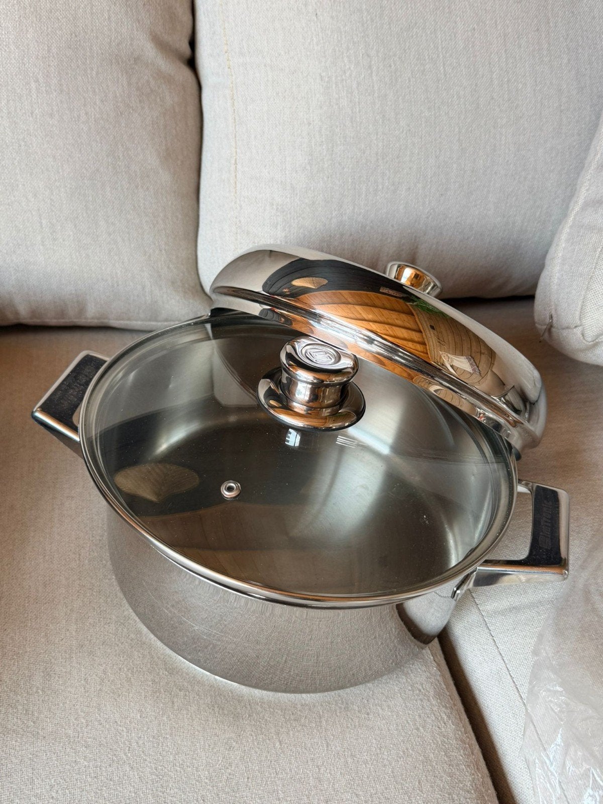 Simtronic pan met dubbele deksel, Ophalen of Verzenden