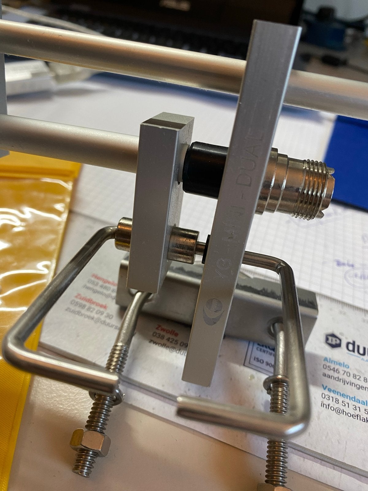 YG-MINI-DUAL Antenne voor radioamateurs, Telecommunicatie, Ophalen of Verzenden, Zo goed als nieuw, Antenne