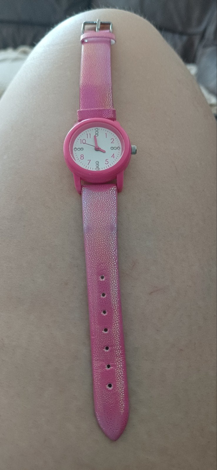Roze kinderhorloge van The Spirit, Ophalen of Verzenden, Zo goed als nieuw, Roze, Meisje