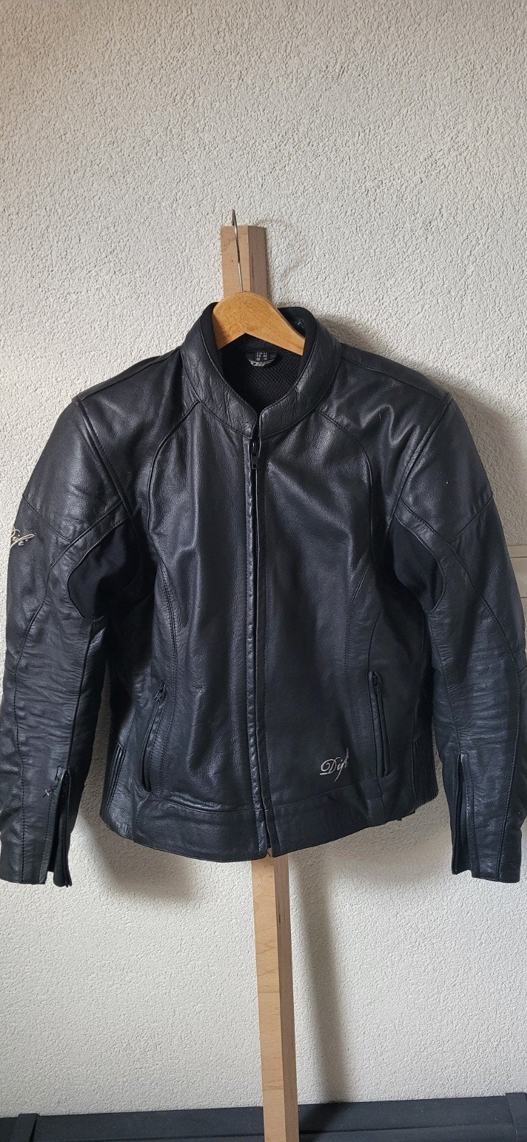 Difi Leren Motorjas Dames - Maat 42/DB 44, Motoren, Kleding | Motorkleding, Jas | leer, Dames, Tweedehands, Ophalen of Verzenden