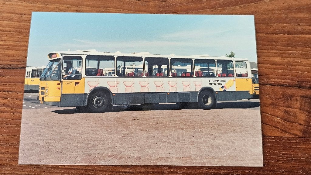 Foto BUS NZH Haarlem 1307, Verzenden, Gebruikt, Bus of Metro, Overige typen