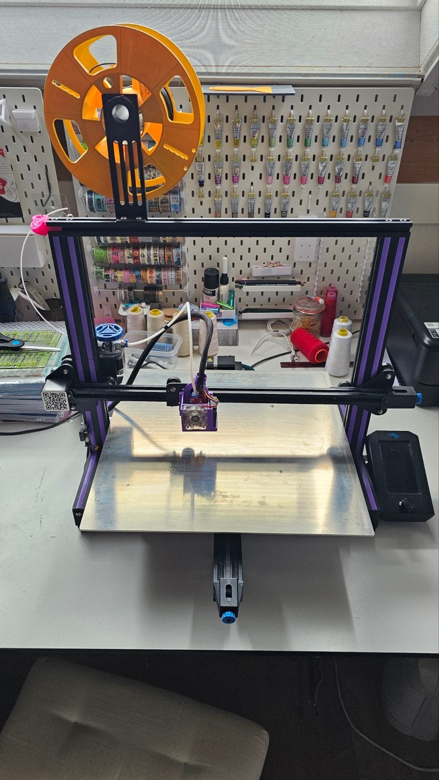 Ender 3 V2 met vergroot werkoppervlak (40cm), Computers en Software, 3D Printers, Ophalen