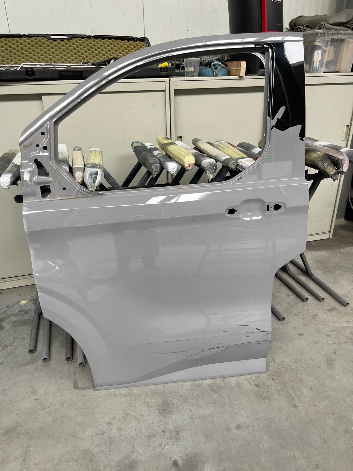Portier Ford transit custum bus 2024, Auto-onderdelen, Gebruikt, Deur, Links, Ophalen of Verzenden
