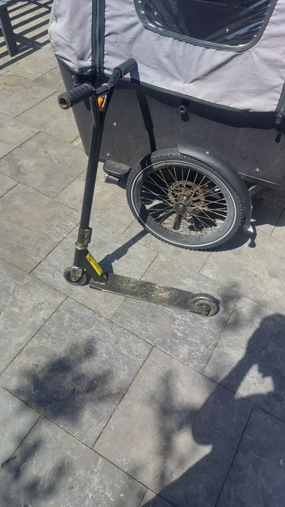 Kinder step, Fietsen en Brommers, Fietsaccessoires | Aanhangers en Karren, Ophalen, Gebruikt, Kinderkar