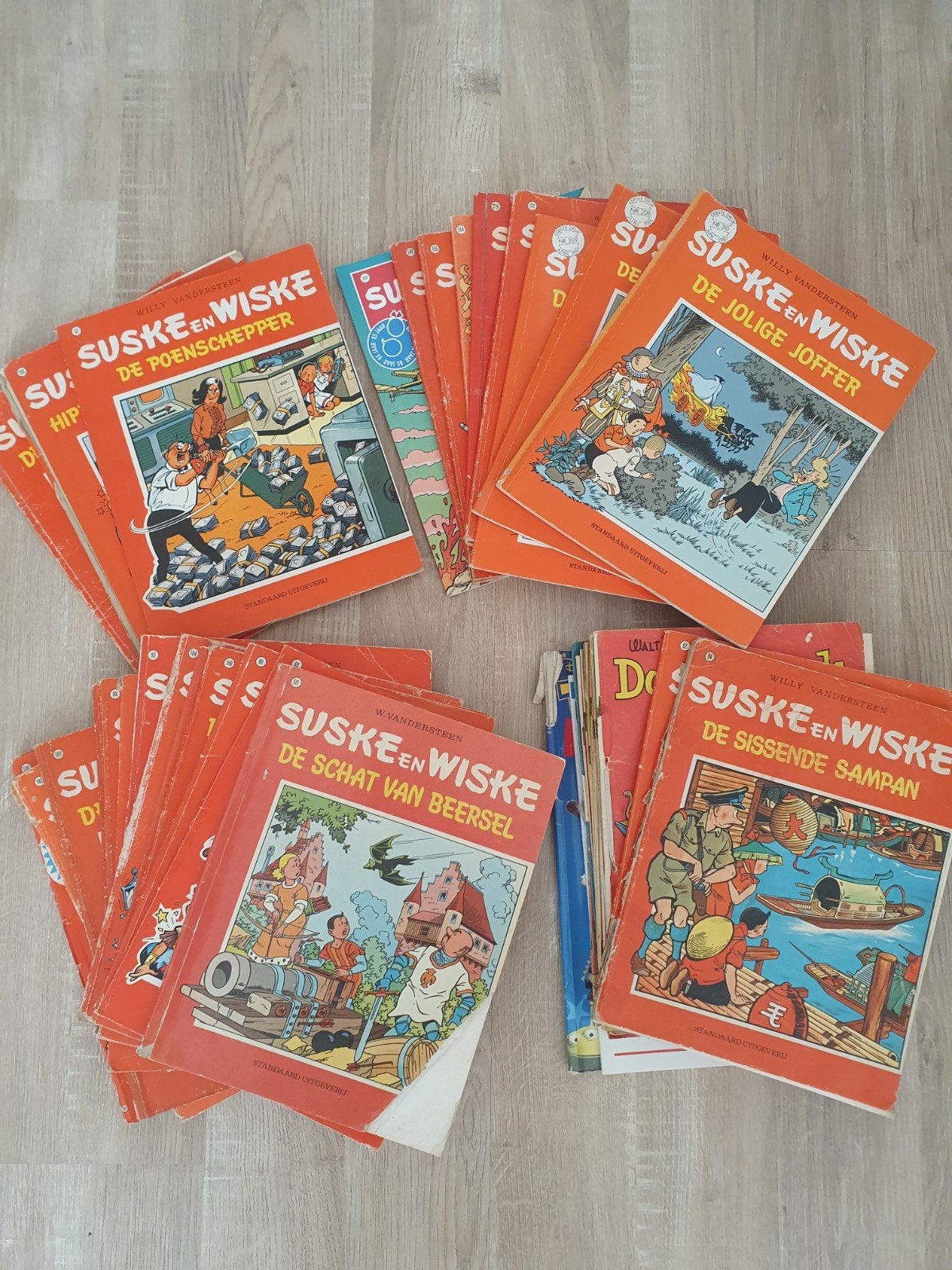 28 Suske en Wiske, Boeken, Stripboeken, Meerdere stripboeken, Ophalen, Gelezen