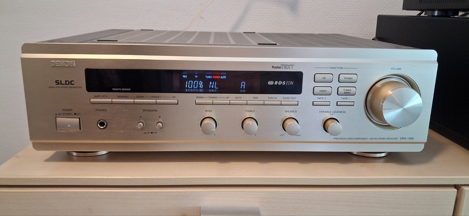 Denon DRA 1000 versterker/reciever Topconditie en Top geluid, Audio, Tv en Foto, Versterkers en Receivers, Denon, Ophalen of Verzenden